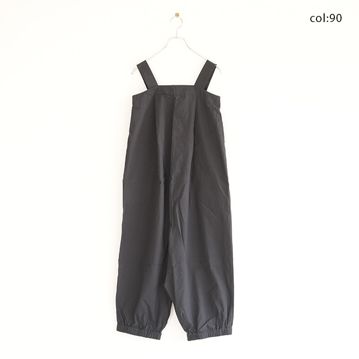 evam eva cotton salopette コットンサロペット ◎☆(e251t051) / evam eva (エヴァムエヴァ) /cotton salopette