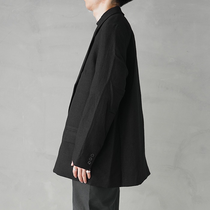 anc-jk54) / ANCELLM (アンセルム) / SEMI-DOUBLE TAILORED JACKET