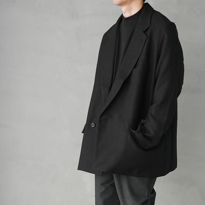 anc-jk54) / ANCELLM (アンセルム) / SEMI-DOUBLE TAILORED