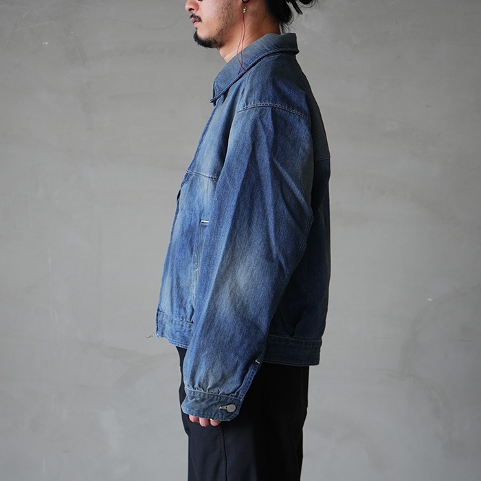 anc-jk78) / ANCELLM (アンセルム) / DENIM ZIPUP JACKET（デニム