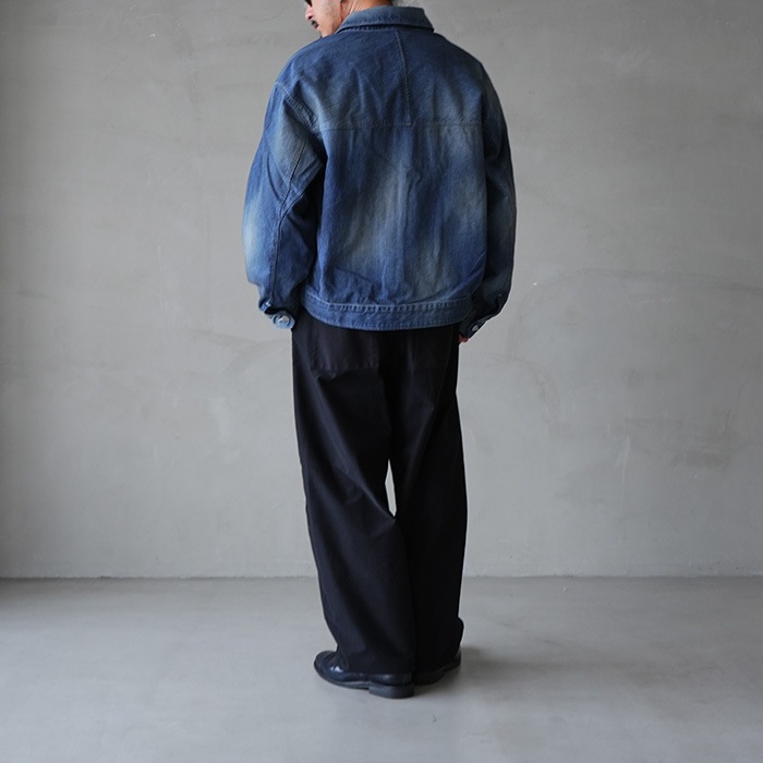 anc-jk78) / ANCELLM (アンセルム) / DENIM ZIPUP JACKET（デニム