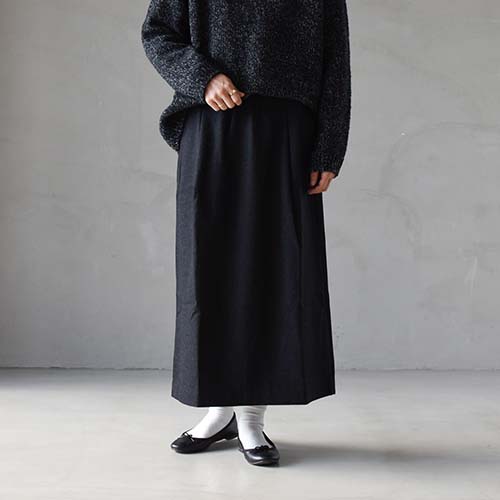 e213t180) / evam eva(エヴァムエヴァ) / wool skirt(ウール