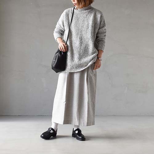 e213t180) / evam eva(エヴァムエヴァ) / wool skirt(ウールスカート