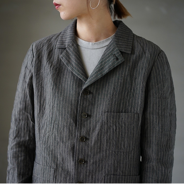新品　Vlas Blomme ヴラスブラム　ラチネ　テーラード　ジャケット 楽天市場】セールVlas Blomme13415114☆Wool Linen Soft Tweed