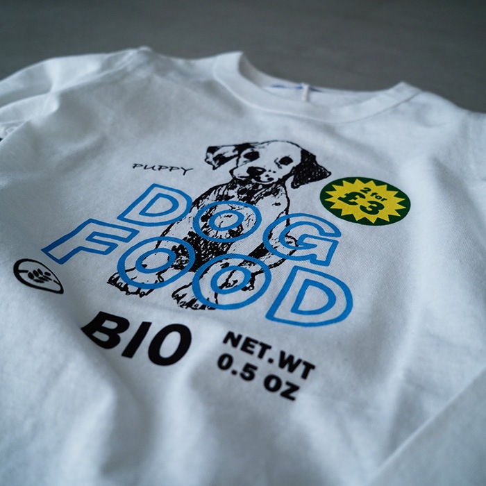 オールドマンズテーラー Tシャツ 犬イラスト OLDMAN'STAILOR / オールドマンズテーラー R&D.M.Co- character