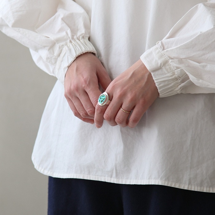 xor036） / XOLO JWELRY(ショロ ジュウェリー) /Amulet Ring with