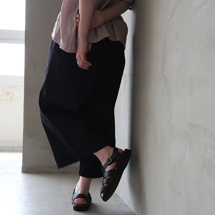 Vlas Blomme コットンカシミヤスウェット ヴラスブラム Fluffy Cotton プルオーバーワイドシャツ | ITEM | Vlas blomme