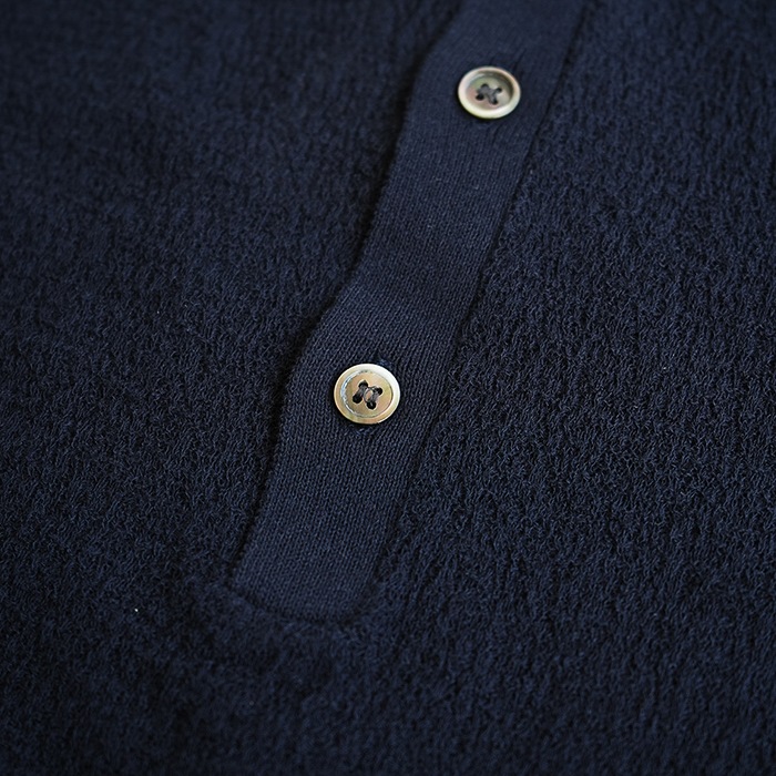 bn-26sm-040) / BATONER(バトナー) / Men AMUNDSEN HENLEY NECK SHORT