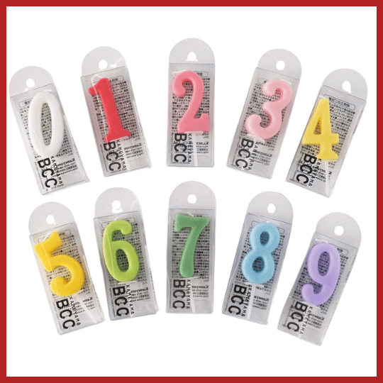 【追加購入専用】ナンバーキャンドル