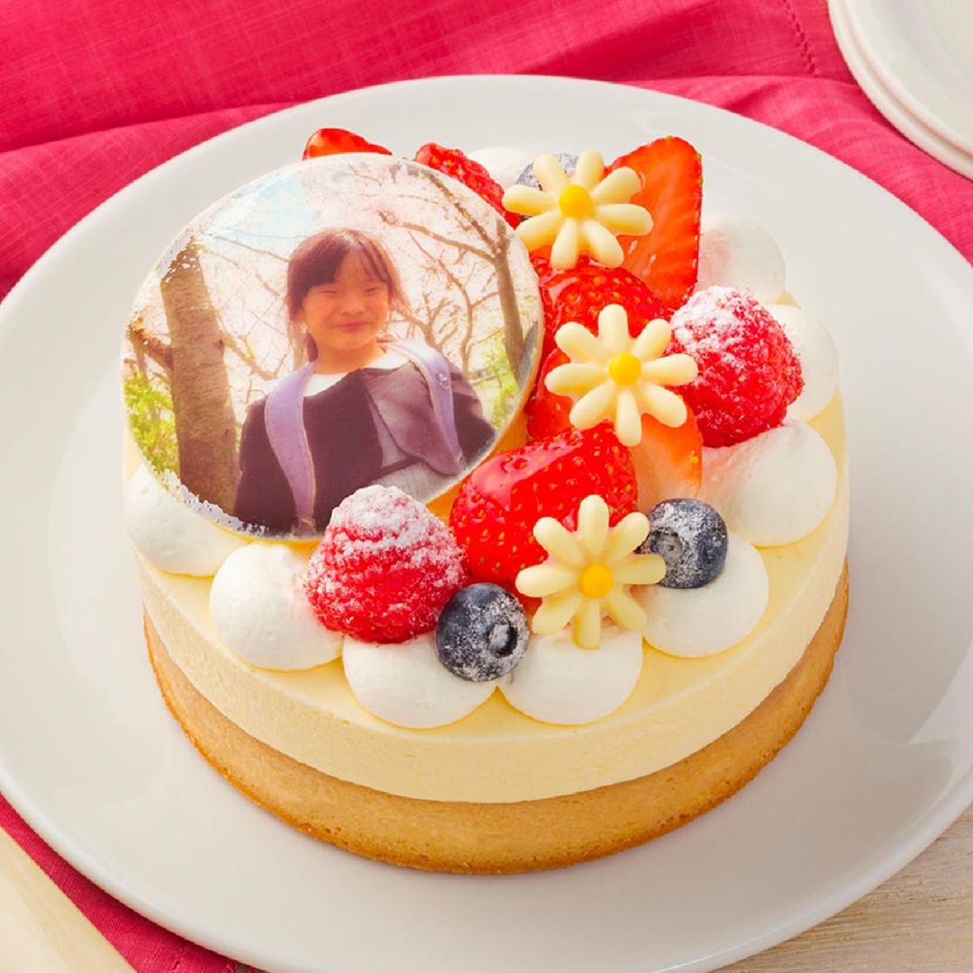 【写真ケーキ】ドゥーブルフロマージュ