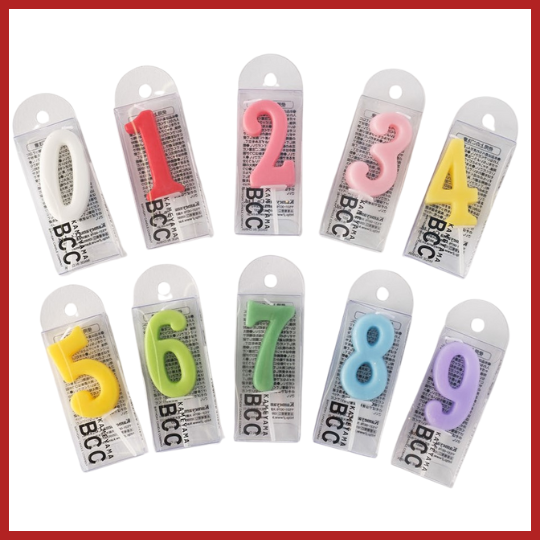 【追加購入専用】ナンバーキャンドル