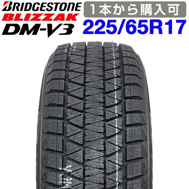 2025年製】 送料無料 BRIDGESTONE 225/65R17 102S BLIZZAK DM-V3