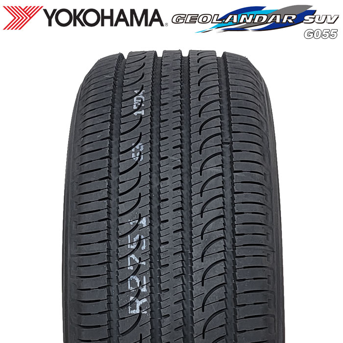 225/55R18 サマータイヤ 2025年製　ジオランダー 2025年製】 送料無料 YOKOHAMA 225/55R18 98V GEOLANDAR SUV G055