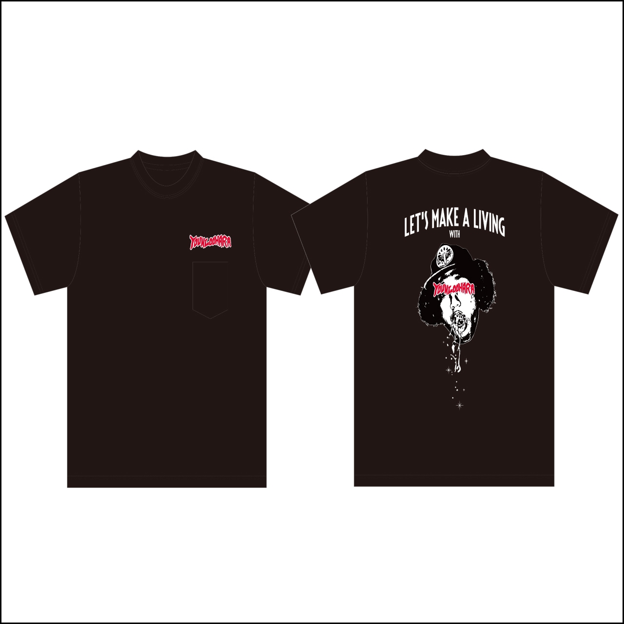 Gero BIG Tシャツ ブラック XL