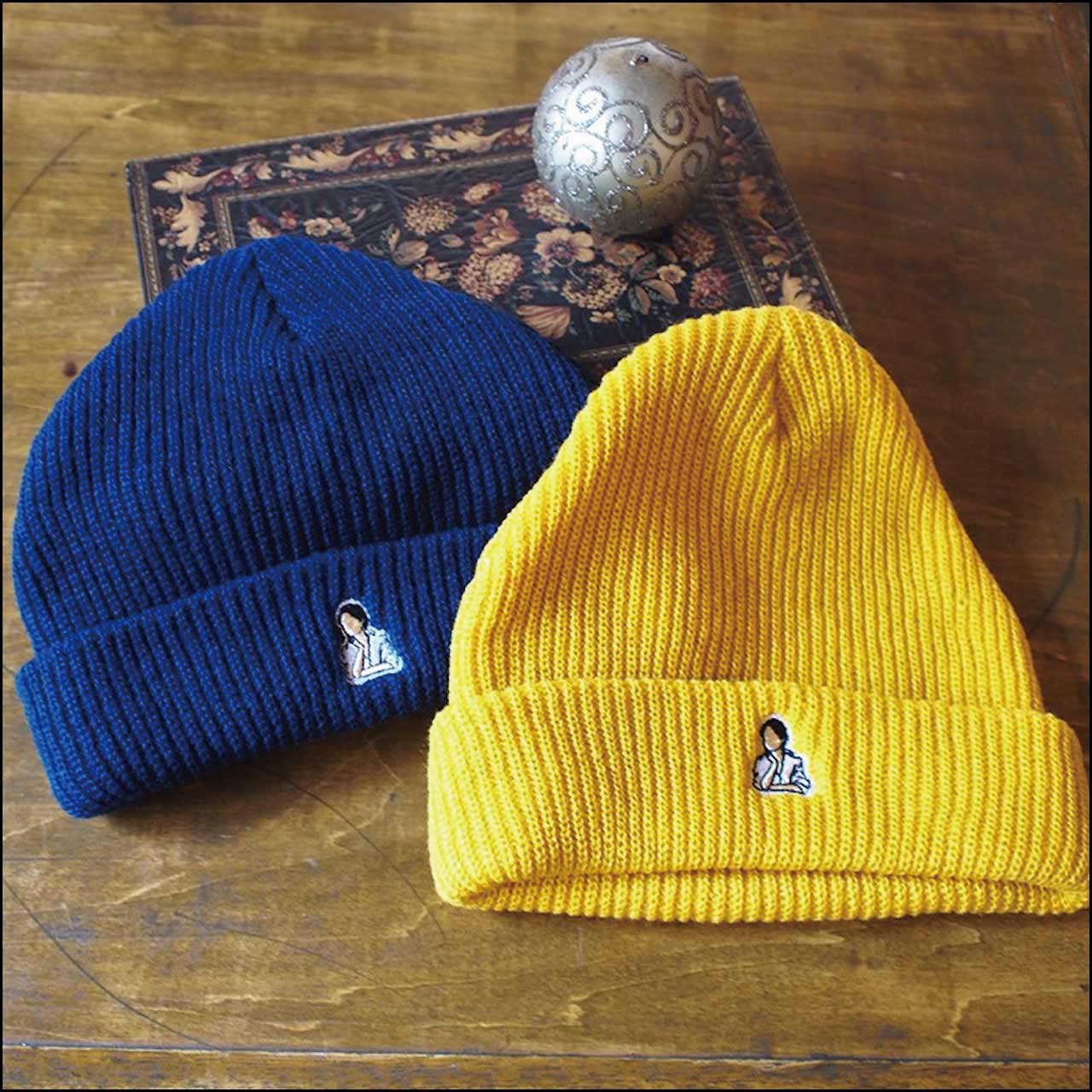 シルエットニット帽