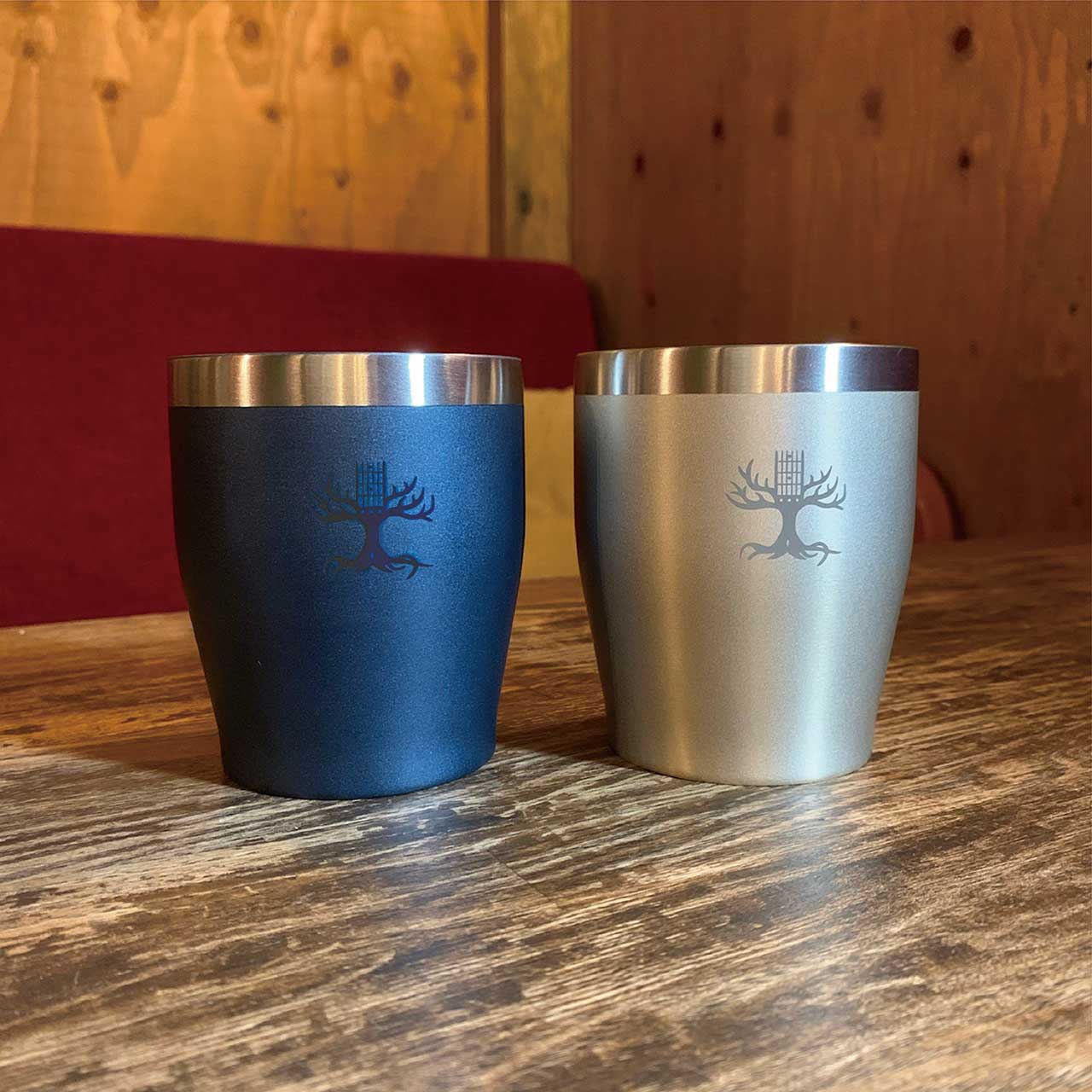 真空ステンレスロゴタンブラー