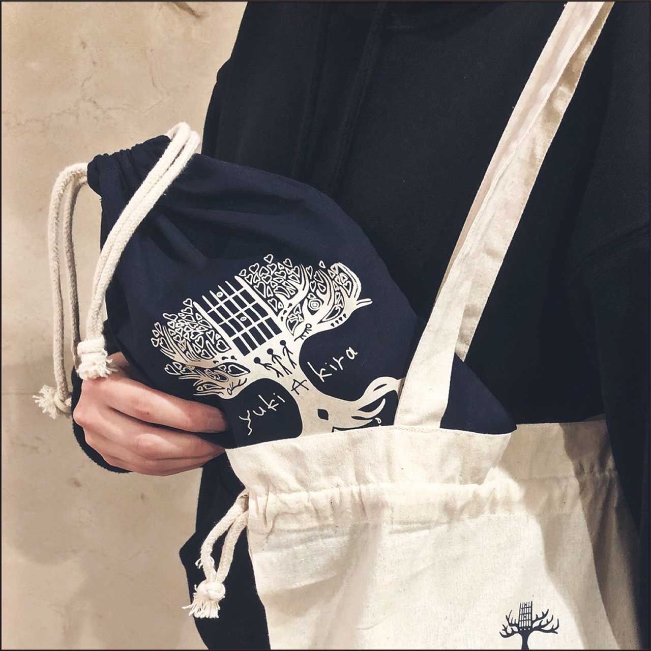 内側の巡り巾着