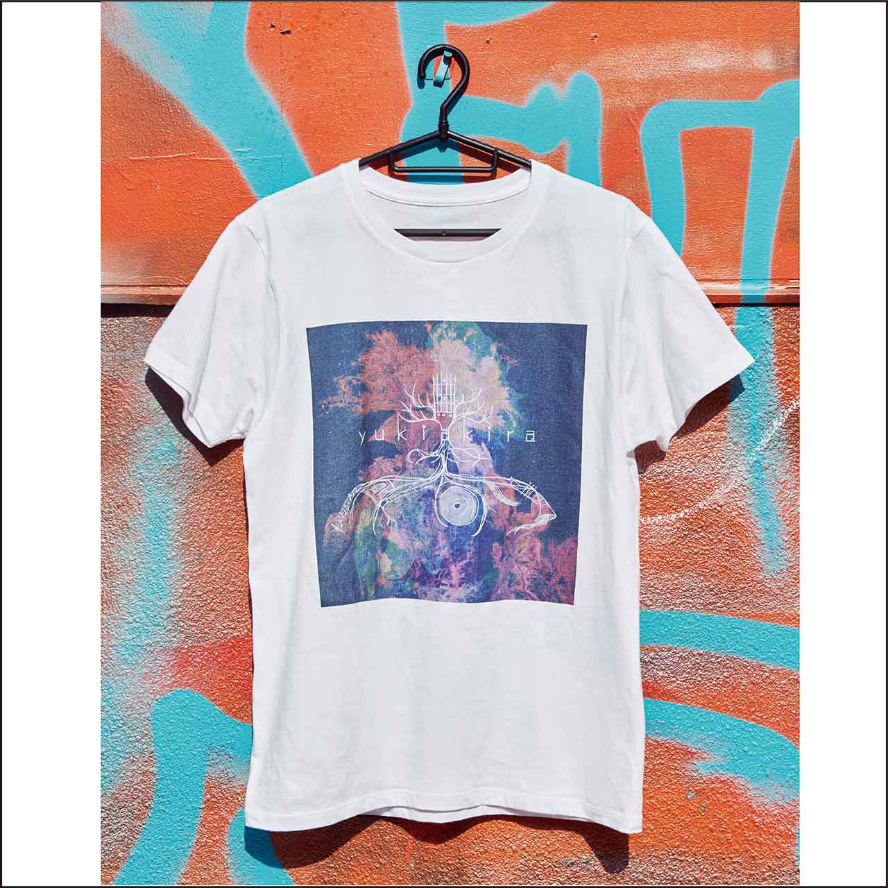 聴覚的プリントTee（ホワイト）