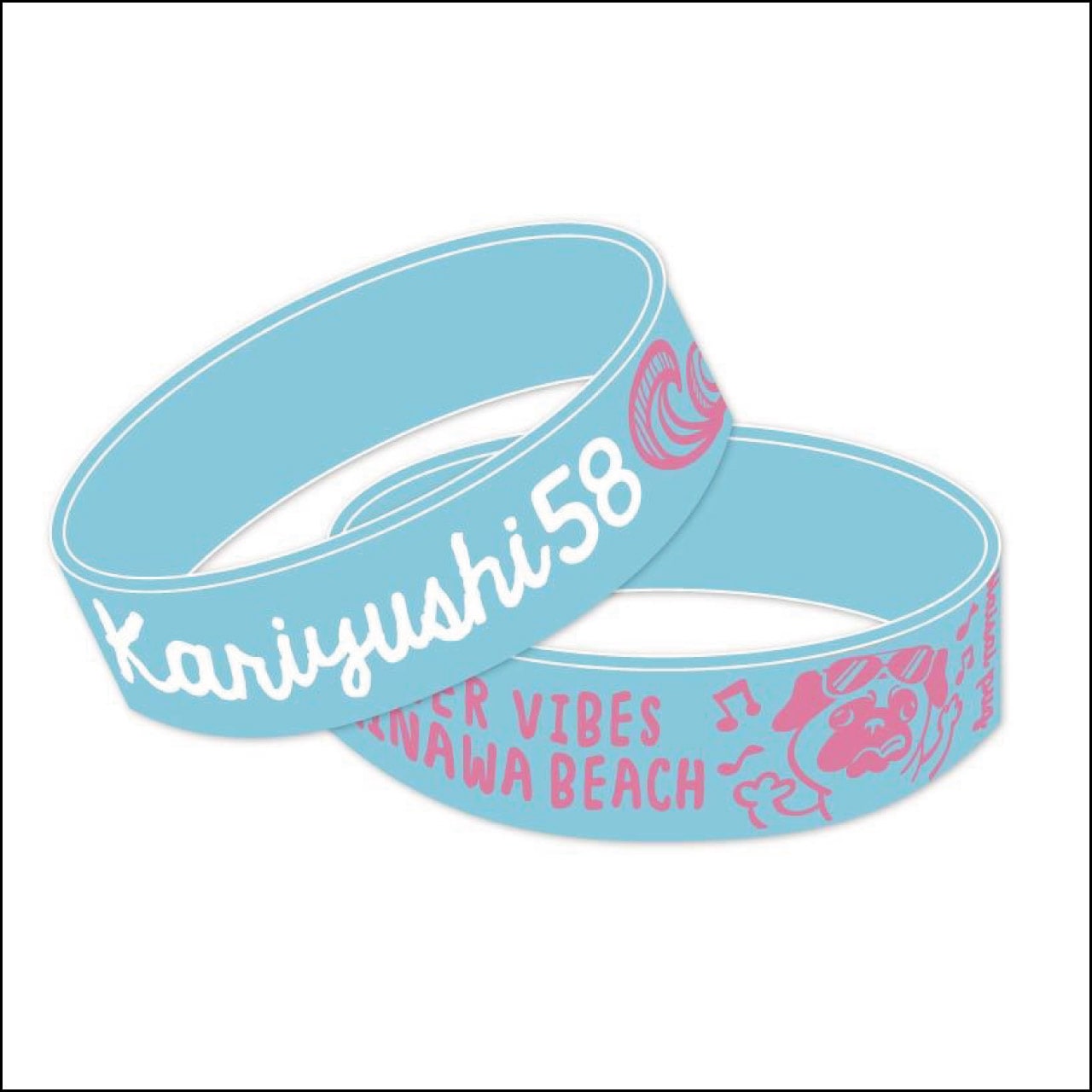 【LAST SALE】HAISAIパグ/ラバーバンド