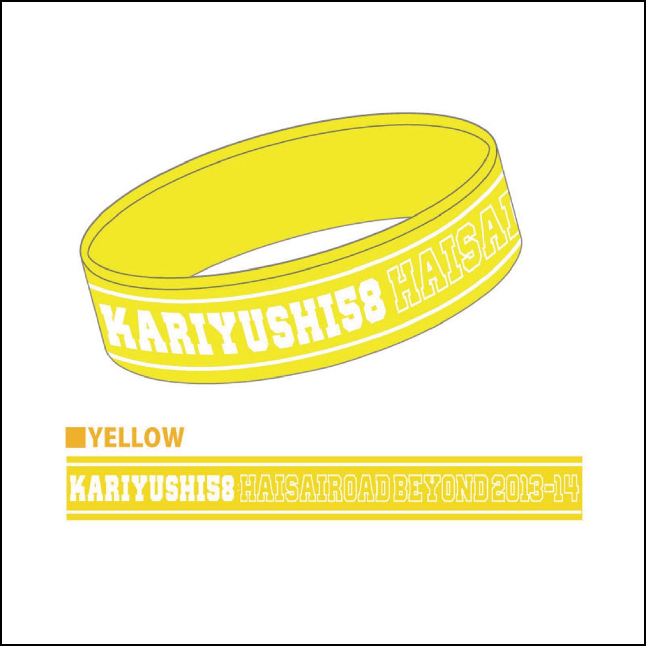 【LAST SALE】2013BEYONDツアーシリコンバンド