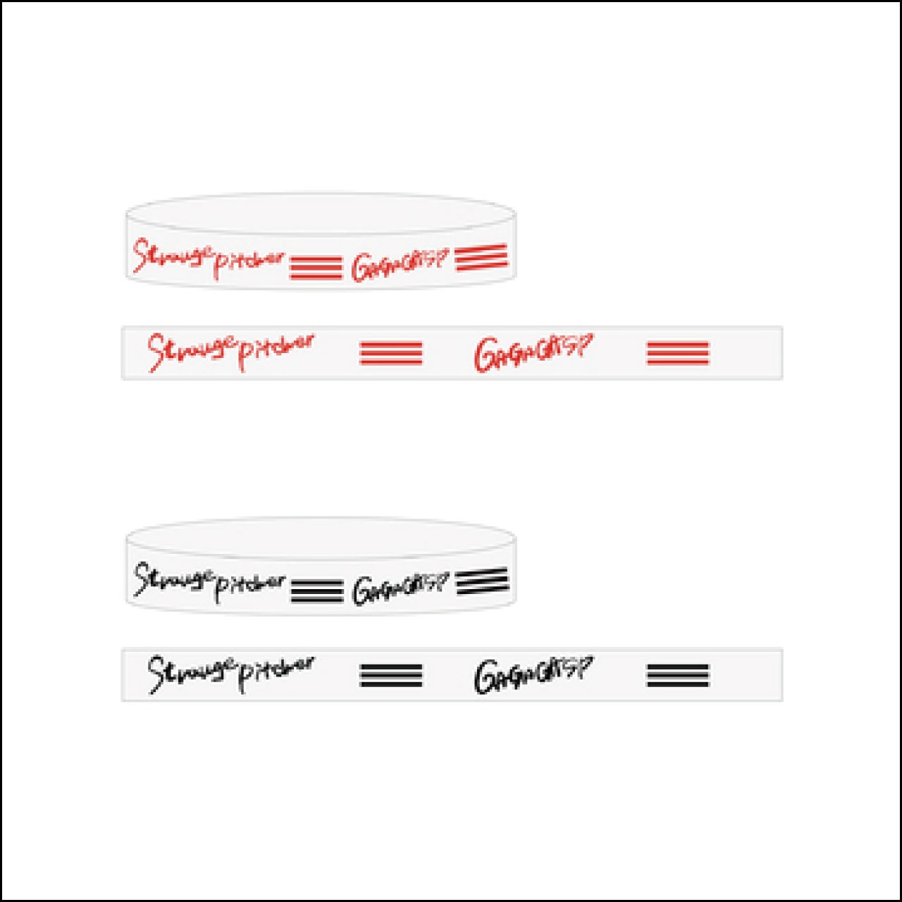 ストレンジピッチャーラバーバンド【ネコポス】