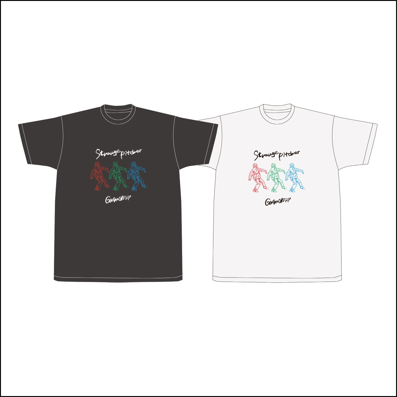 ストレンジピッチャーTシャツ