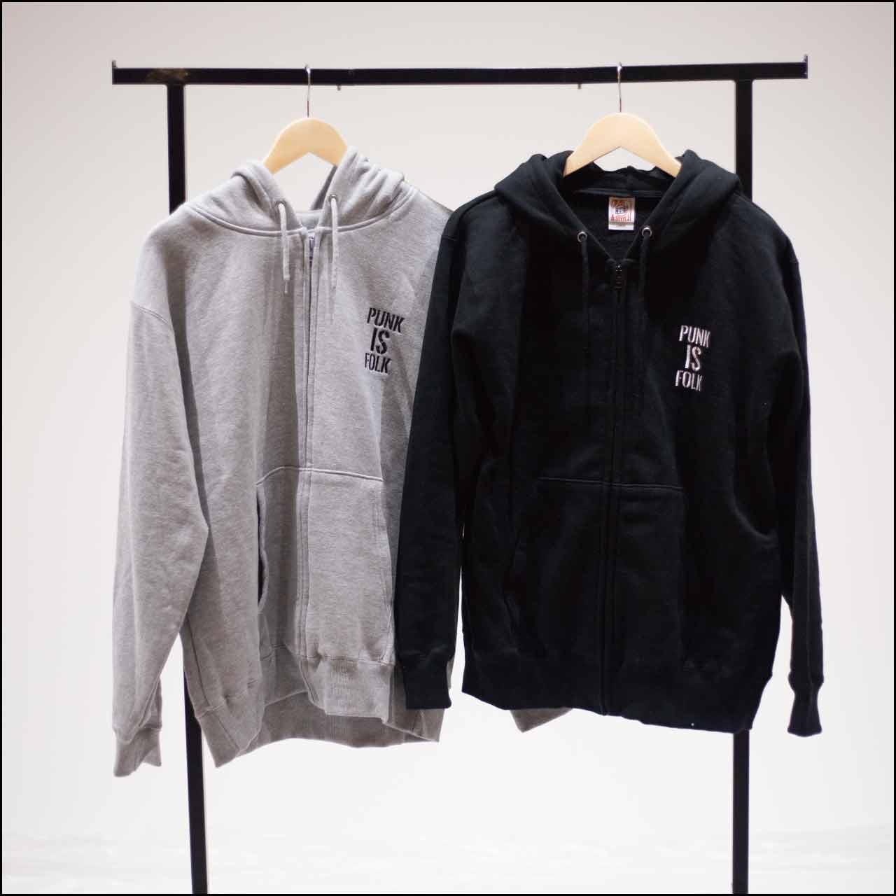 PUNK IS FOLKパーカー