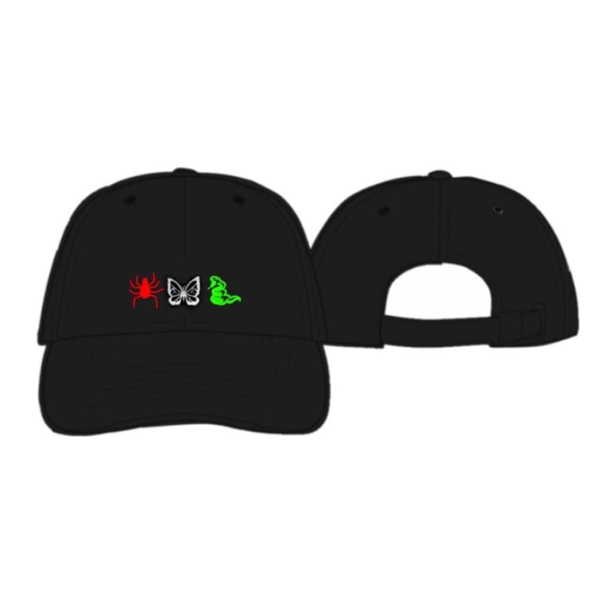 刺繍ロゴキャップ