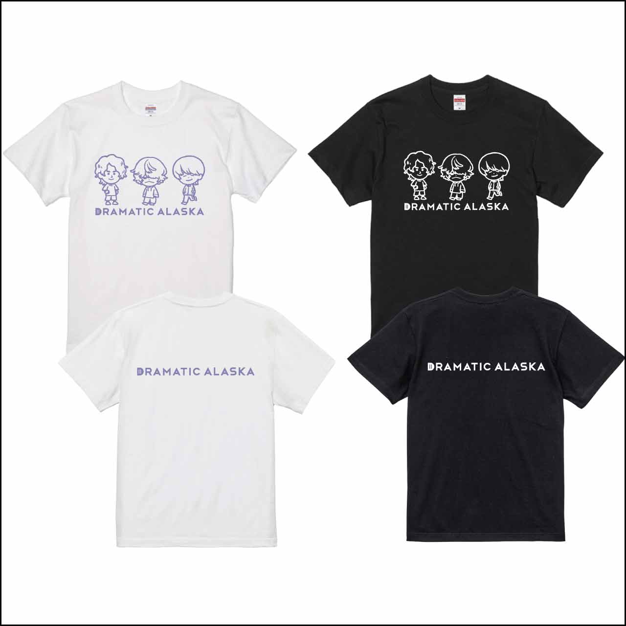 めちゃかわアー写イラストTシャツ