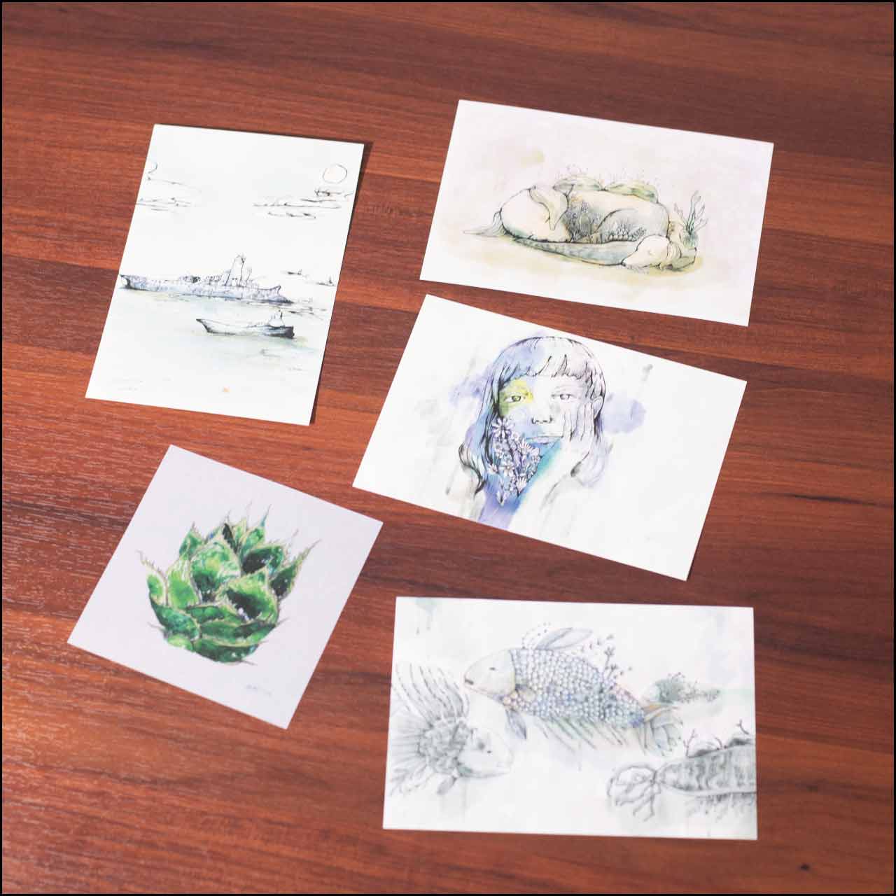 HAKOBUne2022 ポストカード