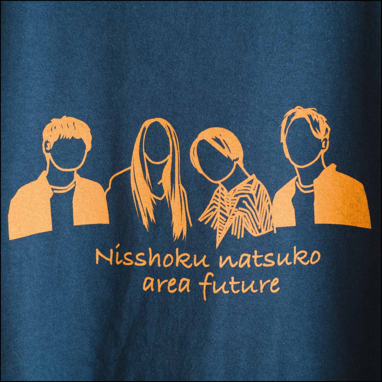 “日食クルー” イラストTシャツ