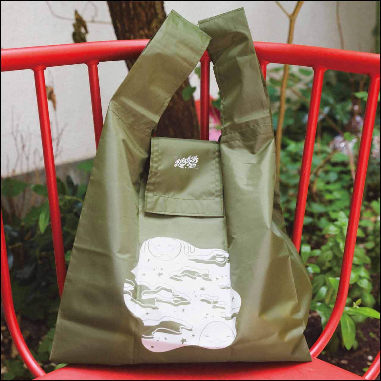 “ 宇宙友泳 “エコバッグ