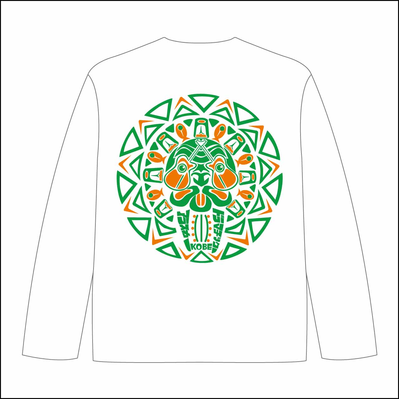 セイウチマンダラロングTシャツ