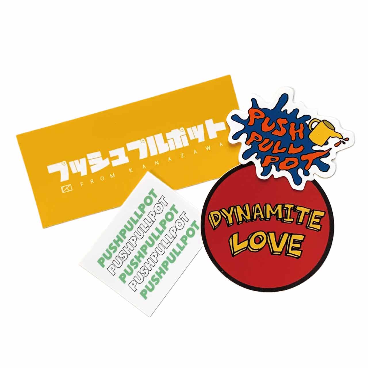 ステッカーセット③ | プッシュプルポット | LD&K ONLINE SHOP
