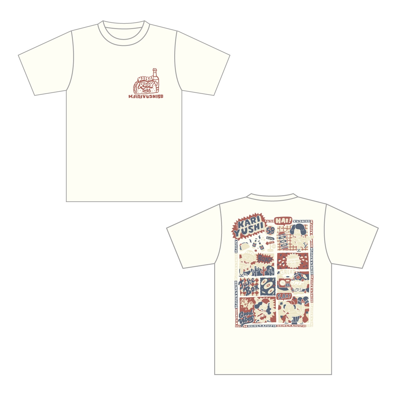 ハイサイタコスTシャツ