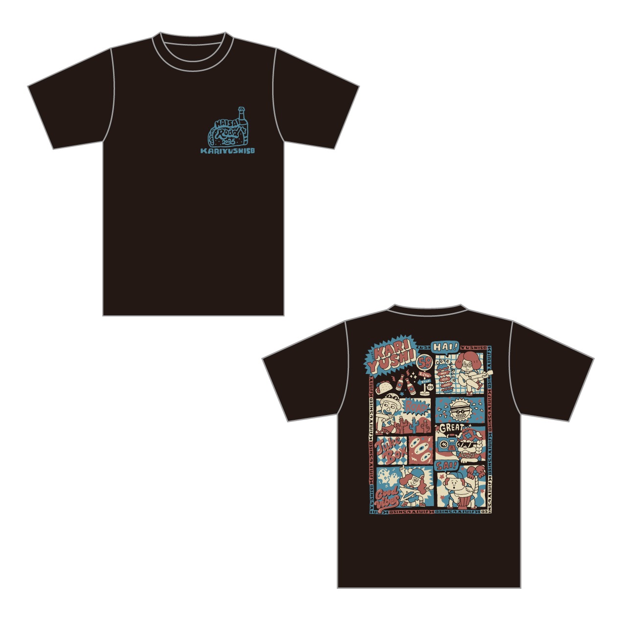 ハイサイタコスTシャツ