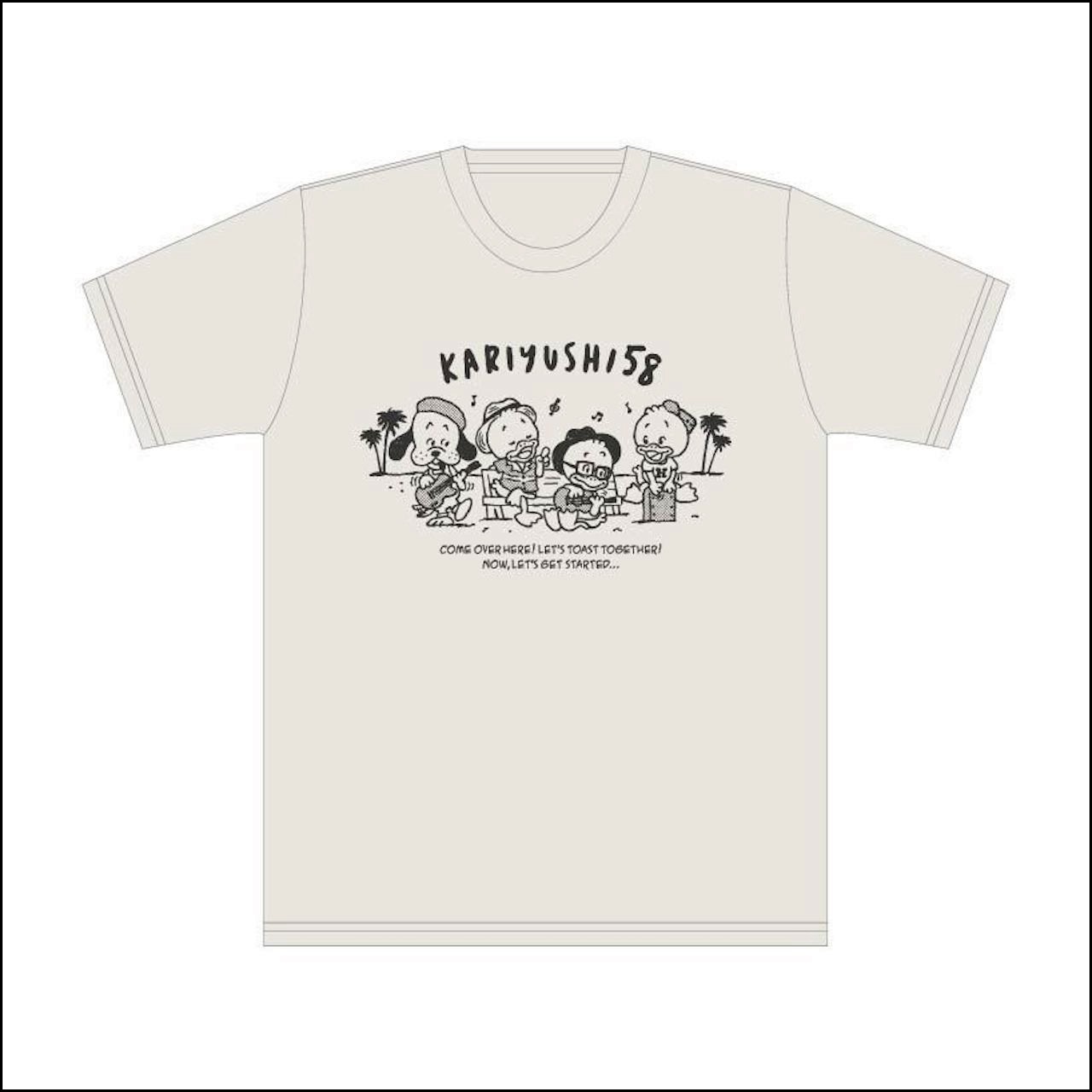 【LAST SALE】KARIYUSHI DUCK&DOG Tシャツ
