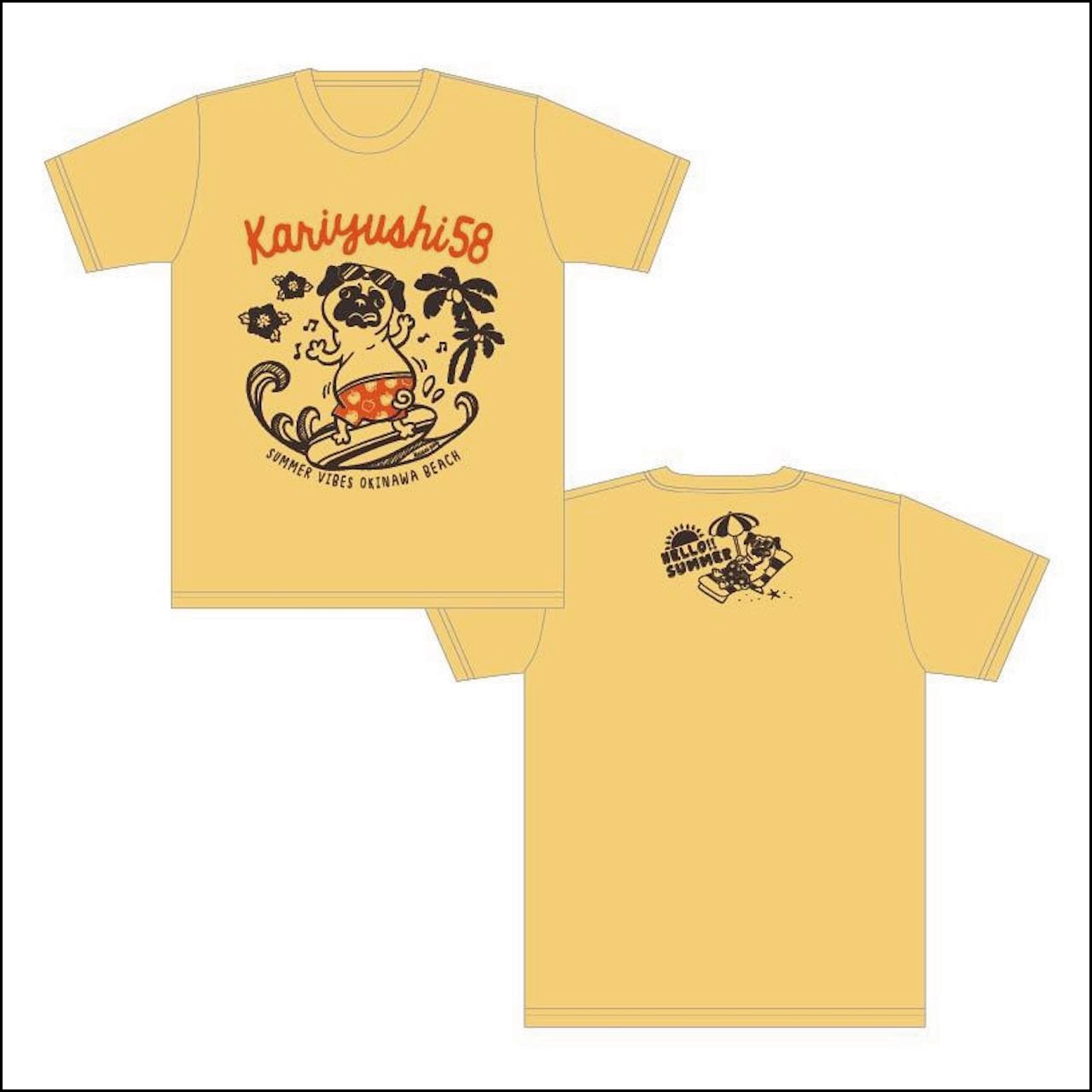 ★送料・関税込★HYII★HYPERHYBRIDII Tシャツ★ LAST SALE】HAISAIパグTシャツ | かりゆし58 | LD&K ONLINE SHOP