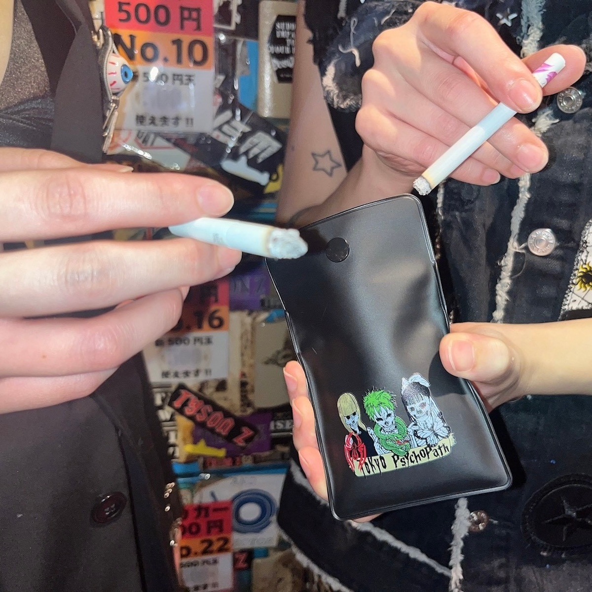 イラスト入り携帯灰皿【ネコポス】