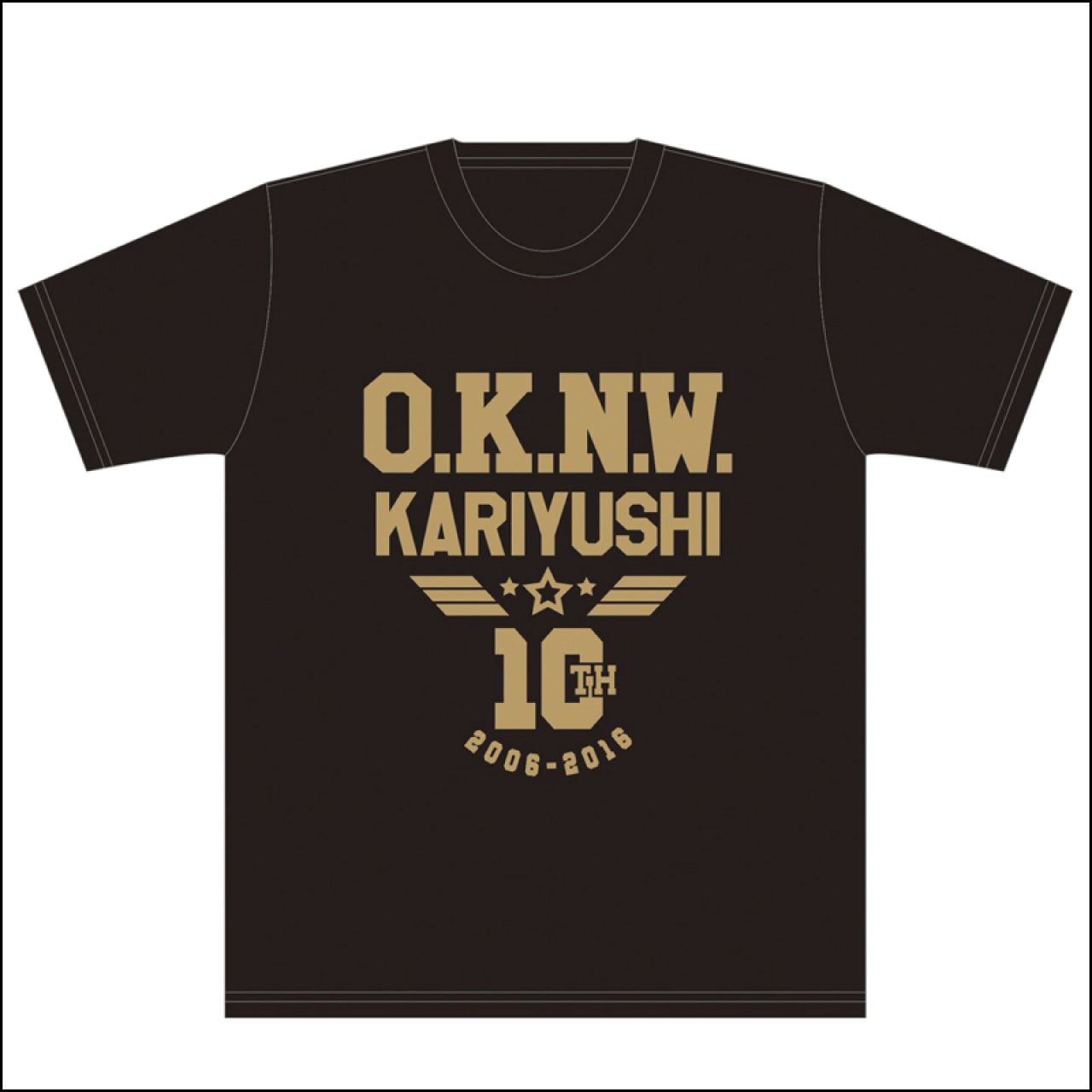 【LAST SALE】WINGTシャツ/ブラック