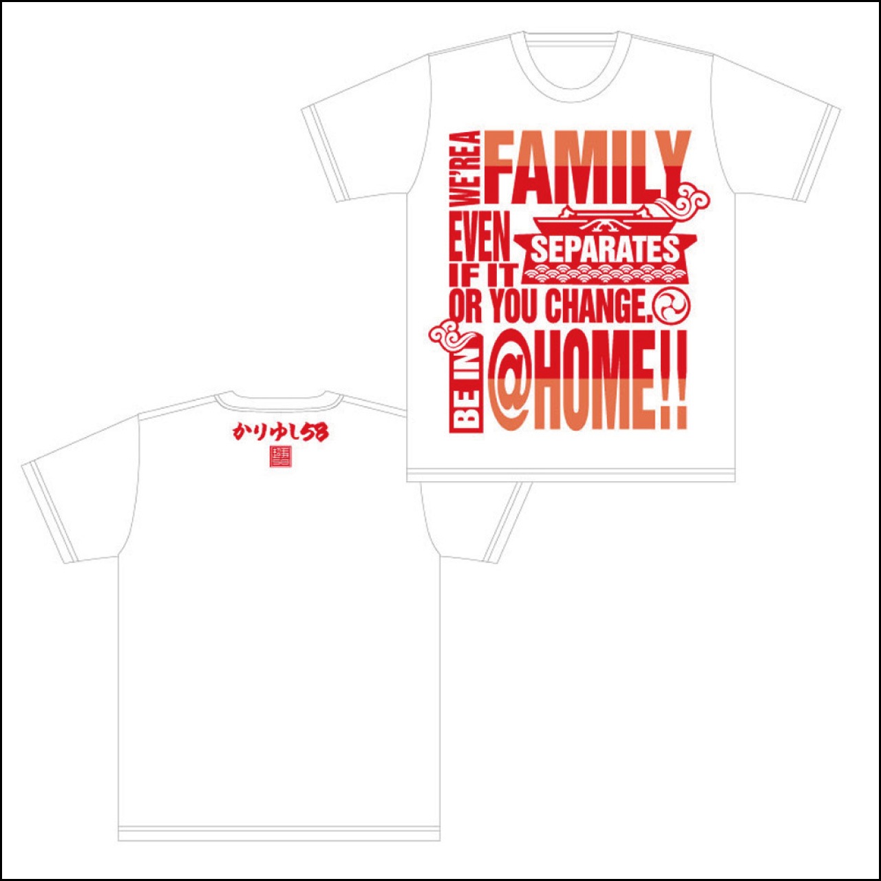 【LAST SALE】メッセージTシャツ