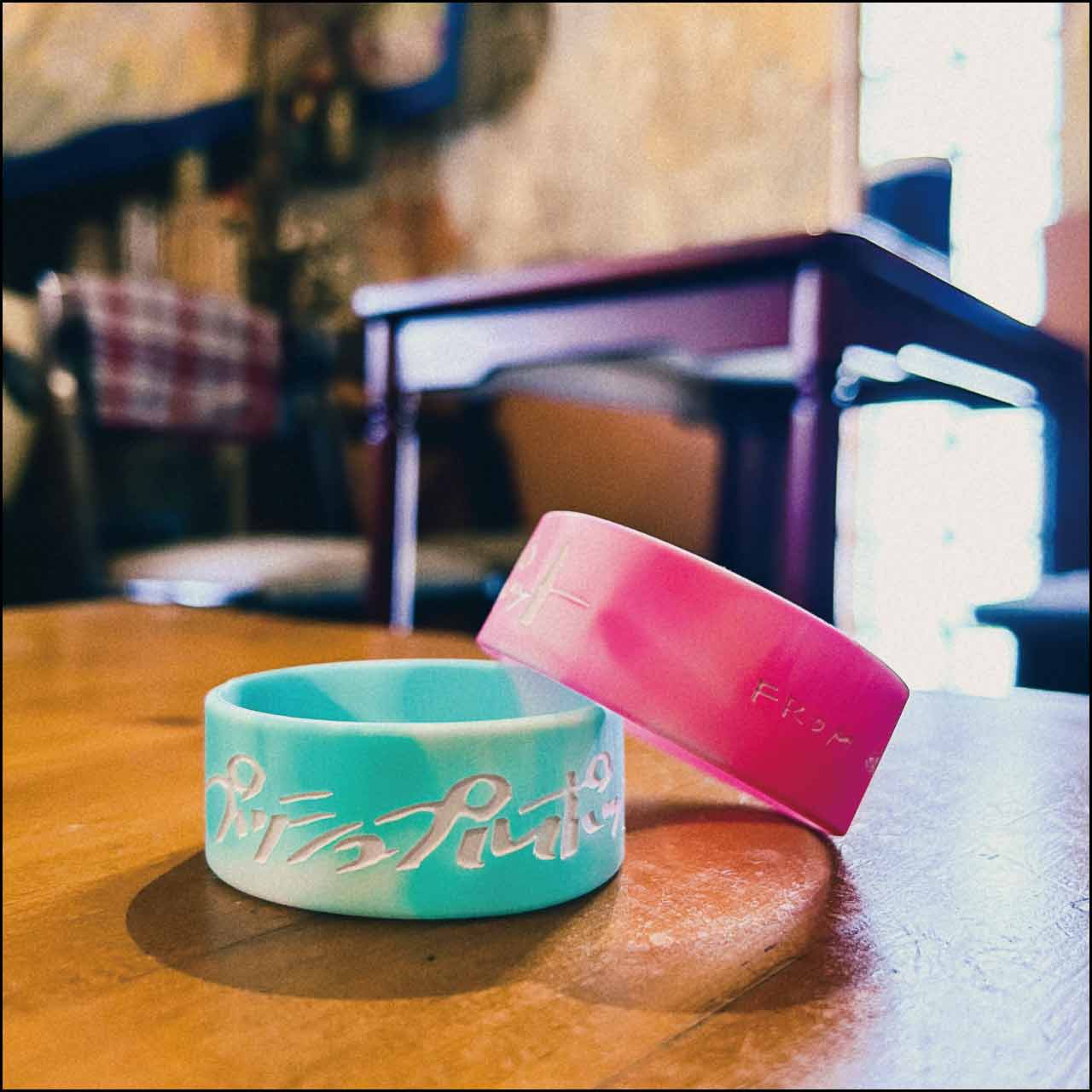 手描きロゴラバーバンド | プッシュプルポット | LD&K ONLINE SHOP