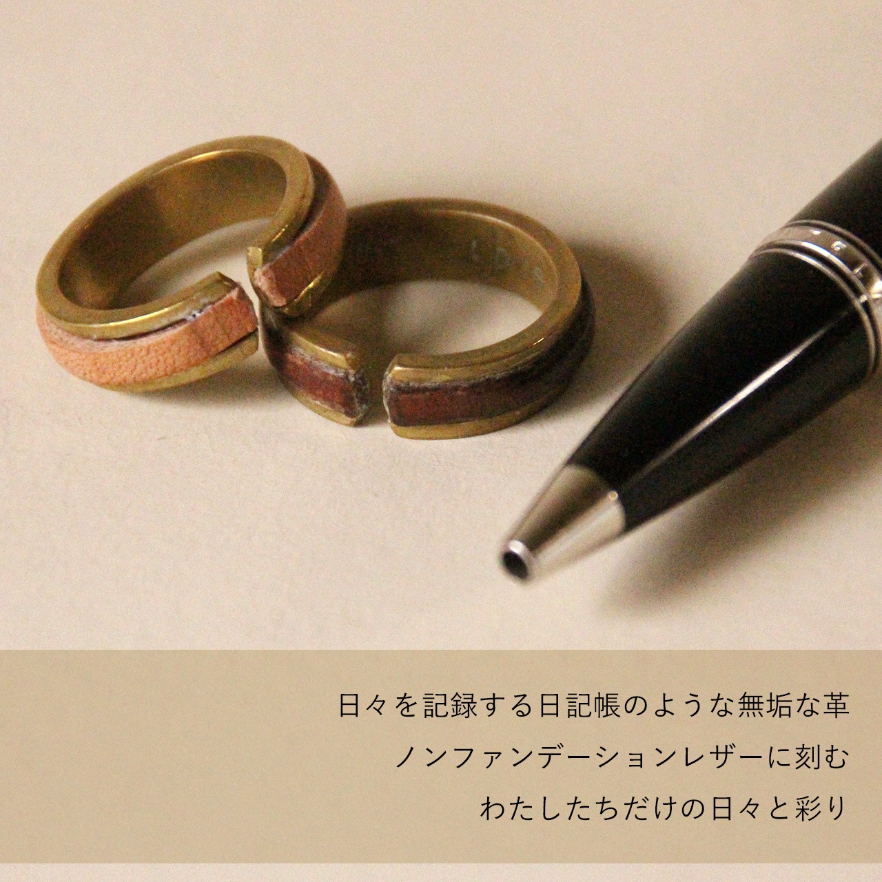 ☆IL BISONTE☆真鍮リング ゴールド 廃盤 11号 ☆IL BISONTE☆真鍮リング ゴールド 廃盤 11号