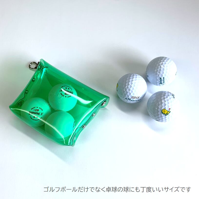 【 全11色 透明 ポーチ 】 ボールポーチ ／ クリアポーチ クリアケース ・ 防水 ビニール PVC ｜ フェス アウトドア レジャー おすすめ acp pst