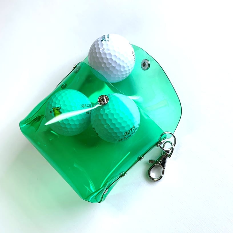 オーロラ ポーチ 】 ボールポーチ ／ クリアポーチ クリアケース ・ 虹