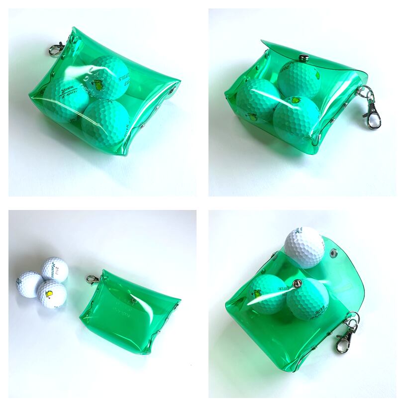 オーロラ ポーチ 】 ボールポーチ ／ クリアポーチ クリアケース ・ 虹