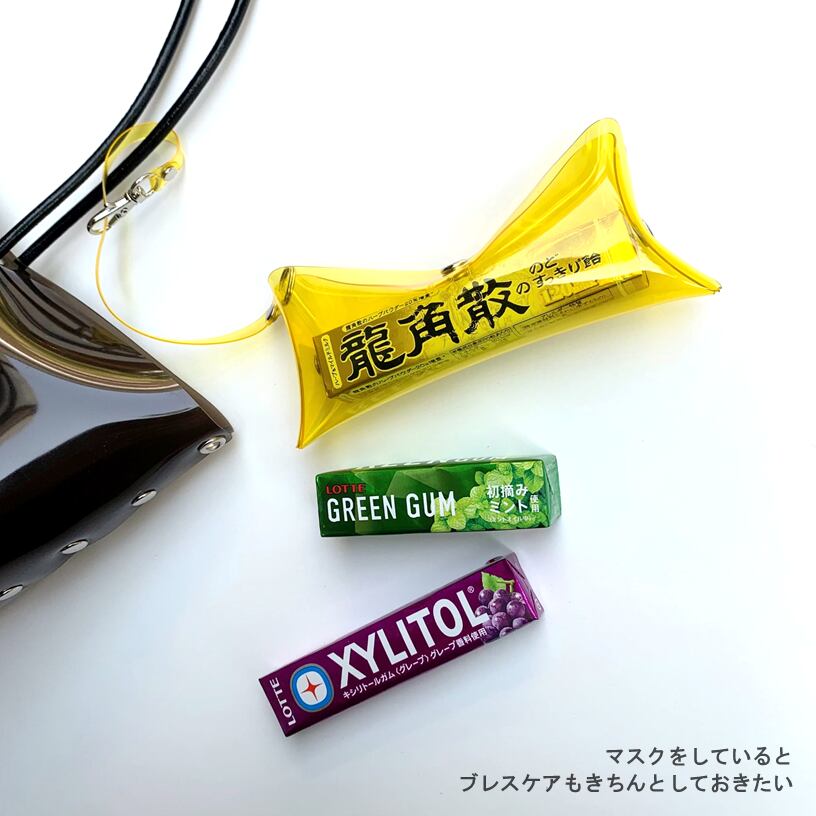 【 全11色 透明 キャンディ ケース 】 キューブ型 クリアケース / クリアポーチ ・ 防水 ビニール PVC | フェス アウトドア レジャー おすすめ acp pst