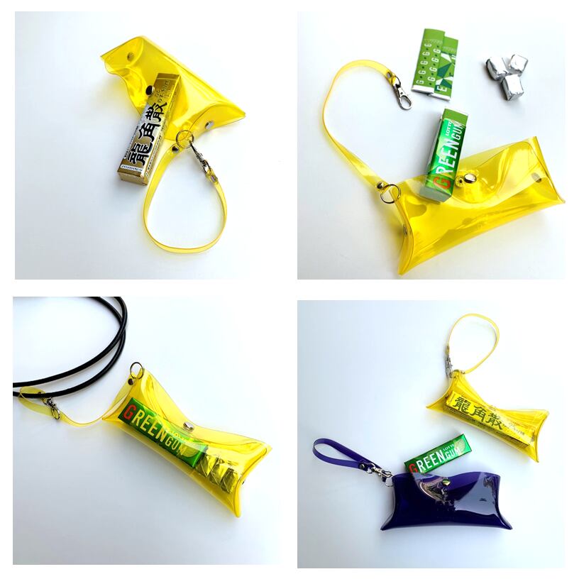 【 全11色 透明 キャンディ ケース 】 キューブ型 クリアケース / クリアポーチ ・ 防水 ビニール PVC | フェス アウトドア レジャー おすすめ acp pst