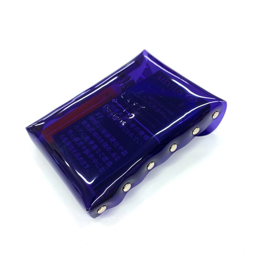 全11色 透明 たばこケース ロング用 】 マグネットホック タバコケース