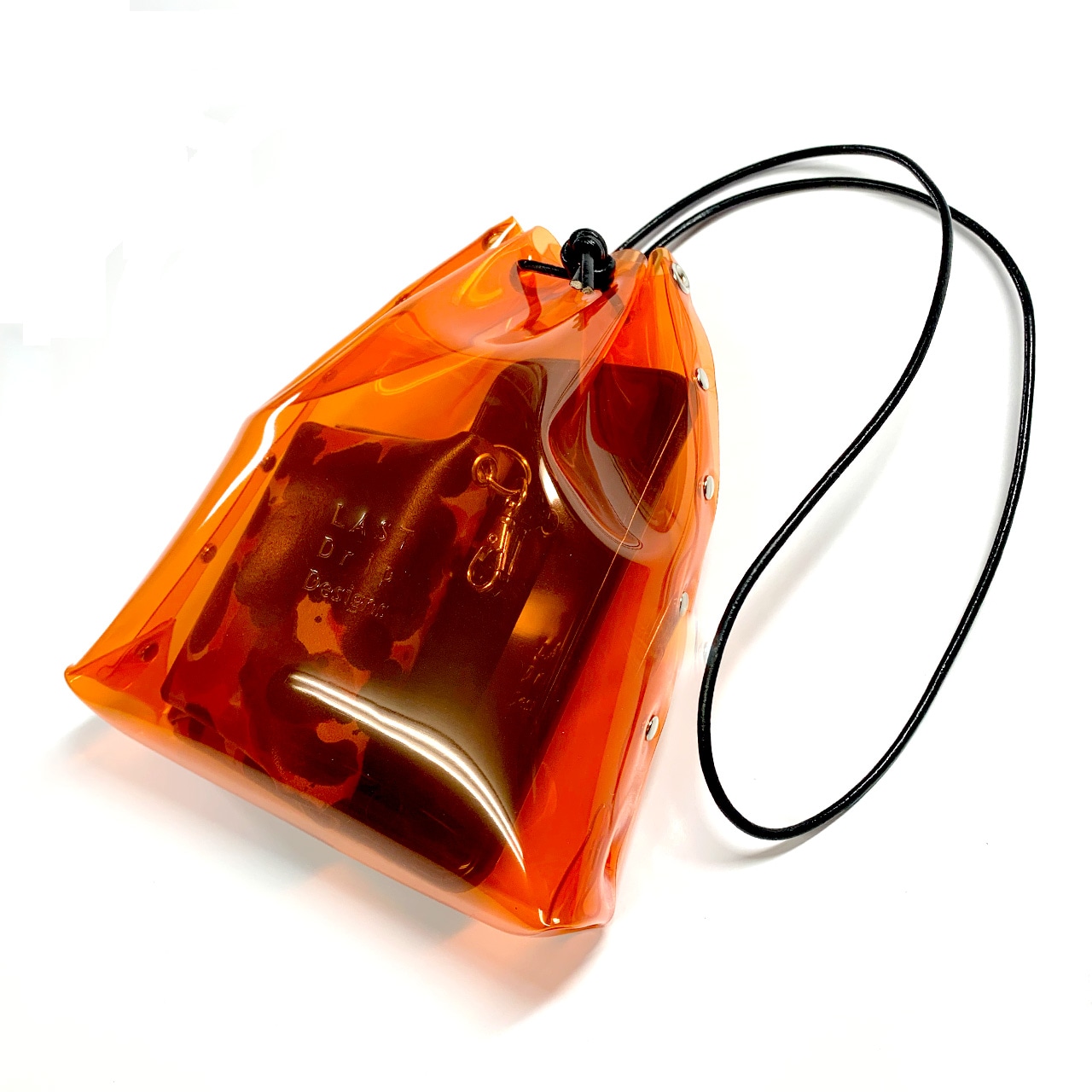 【 全11色 透明 巾着バッグ Sサイズ 】 巾着袋 ／ クリアバッグ・ 防水 ビニール PVC ｜ フェス アウトドア レジャー おすすめ acp hnd